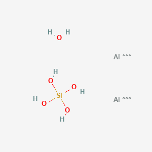 molecular formula Al2O5Si<br>Al2H6O5Si B1234781 Kyanite CAS No. 1302-76-7