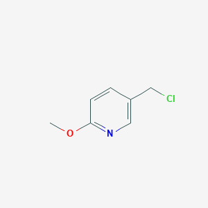molecular formula C7H8ClNO B012348 5-(Chloromethyl)-2-methoxypyridine CAS No. 101990-70-9