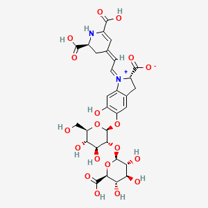 molecular formula C30H34N2O19 B1234804 Amaranthin 