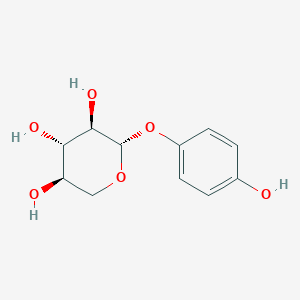molecular formula C11H14O6 B123481 4-Hydroxyphenyl-O-xyloside CAS No. 143578-68-1