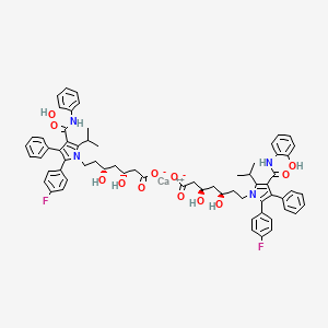 molecular formula C66H68CaF2N4O12 B12348133 2-Hydroxy atorvastatin calcium salt 