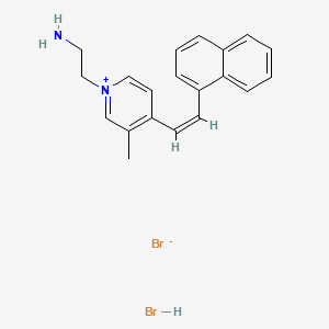 molecular formula C20H22Br2N2 B1234817 Nanpp CAS No. 89711-12-6