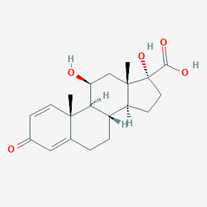 molecular formula C20H26O5 B123483 Prednienic acid CAS No. 37927-29-0