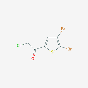 molecular formula C6H3Br2ClOS B1234835 GSK-3beta Inhibitor VI 