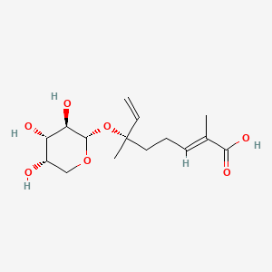 molecular formula C15H24O7 B1234849 Apodoa CAS No. 92751-87-6