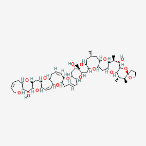 molecular formula C57H82O16 B1234854 Ciguatoxin 3C CAS No. 148471-85-6
