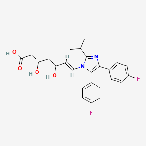 molecular formula C25H26F2N2O4 B1234858 GR95030X CAS No. 129443-92-1