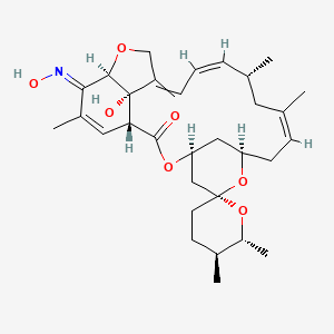 molecular formula C31H43NO7 B12348609 Milbemycin A3 Oxime 