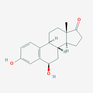 molecular formula C18H22O3 B123488 6beta-Hydroxyestrone CAS No. 1229-25-0