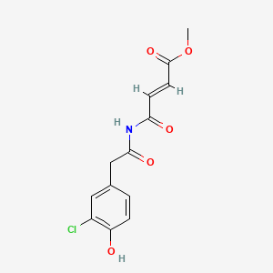 molecular formula C13H12ClNO5 B1234883 Coniothyriomycin CAS No. 141805-68-7
