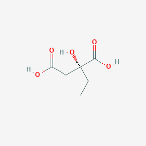 molecular formula C6H10O5 B1234891 (R)-2-Ethyl-2-hydroxysuccinic acid CAS No. 873073-25-7