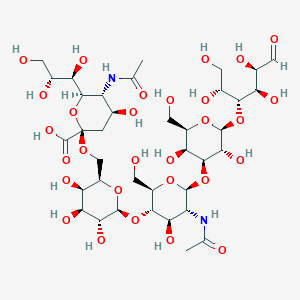 molecular formula C37H62N2O29 B12348935 LSTc CAS No. 64003-55-0
