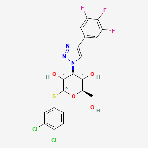 molecular formula C20H13Cl2F3N3O4S B12348996 CID 156588628 