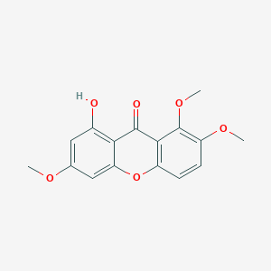 molecular formula C16H14O6 B1234905 Decussatin CAS No. 20882-69-3