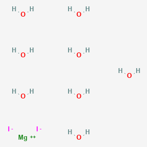 molecular formula H2I2MgO B12349052 Magnesium iodide, octahydrate CAS No. 7790-31-0