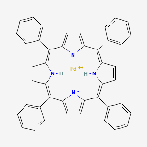 molecular formula C44H30N4Pd B12349064 meso-Tetraphenylporphyrin-Pd(II) 