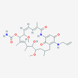 molecular formula C31H43N3O8 B1234939 17-Aag 