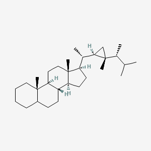 molecular formula C30H52 B1234944 Gorgostane 