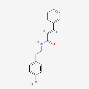 molecular formula C17H17NO2 B1234968 N-cinnamoyltyramine 