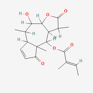 molecular formula C20H26O6 B1234978 Baileyolin CAS No. 26620-65-5