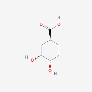 (1S,3R,4S)-3,4-dihydroxycyclohexane-1-carboxylic acid