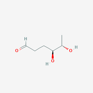 molecular formula C6H12O3 B1234984 Rhodinose 
