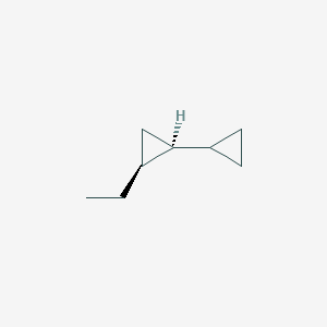 molecular formula C8H14 B1235004 2-(Methylenebutyl)-cyclopropane 