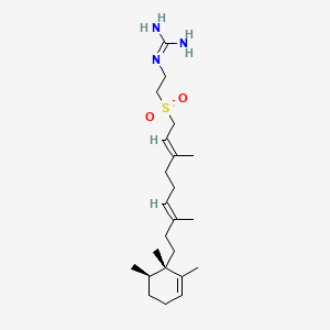 molecular formula C23H41N3O2S B1235010 Agelasidine C CAS No. 96617-52-6