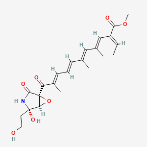 molecular formula C23H29NO7 B1235014 Fusarin C CAS No. 79748-81-5