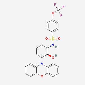 molecular formula C25H22F3N2O5S B12350169 CID 156588612 