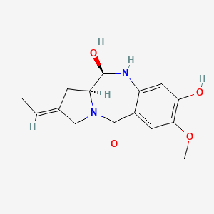 molecular formula C15H18N2O4 B1235018 11-Demethyltomaymycin CAS No. 55511-85-8