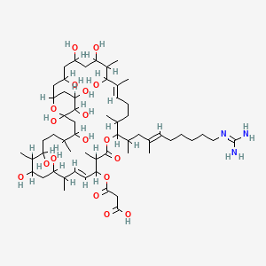 molecular formula C57H101N3O18 B1235020 Guanidylfungin B CAS No. 94116-20-8