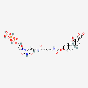 molecular formula C43H65N4O20P3 B1235023 Dig-11-ddutp CAS No. 137067-07-3