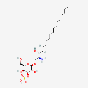 molecular formula C24H47NO10S B1235030 Lysosulfatide 