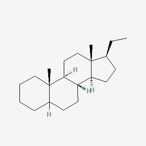 molecular formula C21H36 B1235032 Pregnane CAS No. 24909-91-9