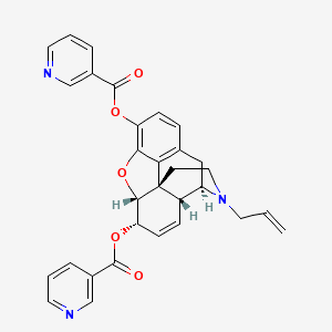 molecular formula C31H27N3O5 B1235044 Nimelan CAS No. 3194-25-0