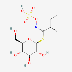molecular formula C11H21NO9S2 B1235052 Glucocochlearin 