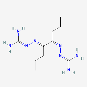 molecular formula C10H22N8 B1235079 Dpgbg CAS No. 121564-00-9