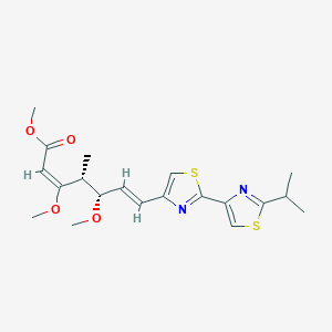 molecular formula C20H26N2O4S2 B1235080 Cystothiazole A 