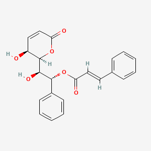 molecular formula C22H20O6 B1235085 Howiinol A CAS No. 190848-69-2