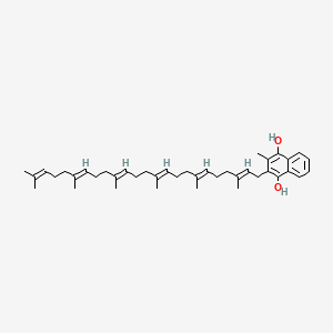 molecular formula C41H58O2 B1235087 Menaquinol-6 CAS No. 39776-48-2
