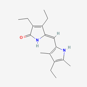 molecular formula C17H24N2O B1235090 Oxodipyrromethene CAS No. 37530-21-5