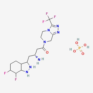 molecular formula C17H27F5N7O5P B12351116 PK44 phosphate 