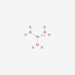 molecular formula H6O3Sb B1235121 Trihydroxyantimonite(III) 