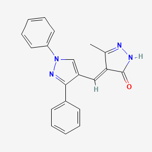 molecular formula C20H16N4O B1235122 ROS kinases-IN-1 