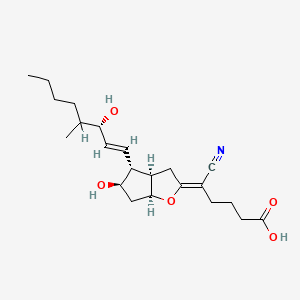 molecular formula C22H33NO5 B1235127 Nileprost CAS No. 71097-83-1