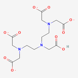 molecular formula C14H19N3O10-4 B1235155 Hdtpa 