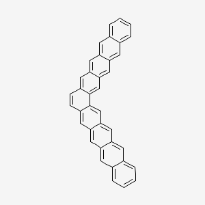 molecular formula C38H22 B1235156 Nonaphene 