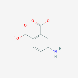 molecular formula C8H5NO4-2 B1235162 4-Aminophthalate 