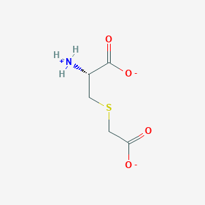 S-carboxylatomethyl-L-cysteine(1-)